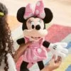Disney Minnie Mouse Plush – Pink – Medium 17 3/4''