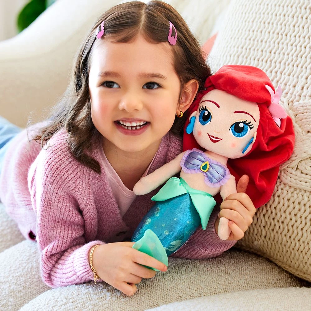 Disney Ariel Plush Doll β The Little Mermaid β 14 1/2'' - Image 2