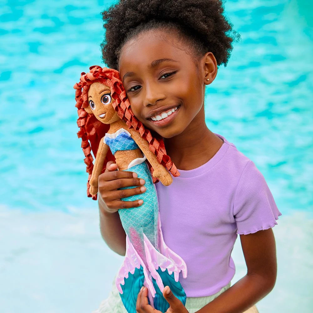 Disney Ariel Plush Doll β The Little Mermaid β Live Action Film β 18'' - Image 2