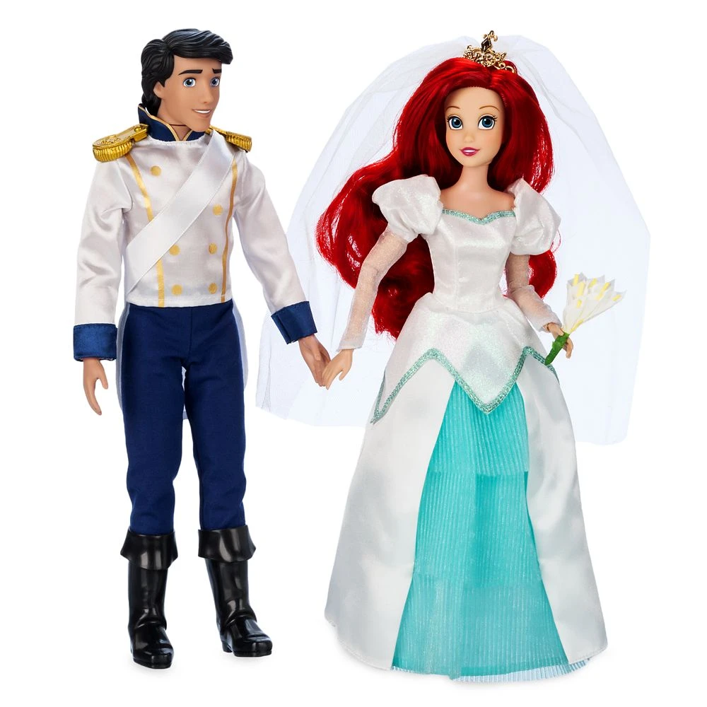 Disney Ariel And Eric Wedding Doll Set β The Little Mermaid
