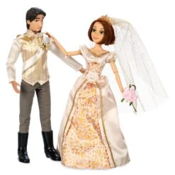 Disney Rapunzel And Eugene Wedding Doll Set β Tangled