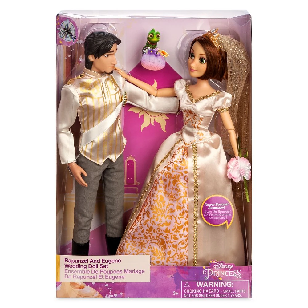 Disney Rapunzel And Eugene Wedding Doll Set β Tangled - Image 6