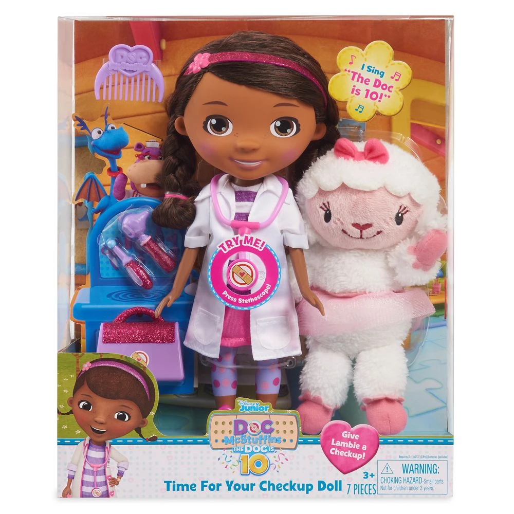 Disney Doc McStuffins ''Time For Your Checkup'' Doll Set – 11 1/2'' - Image 4