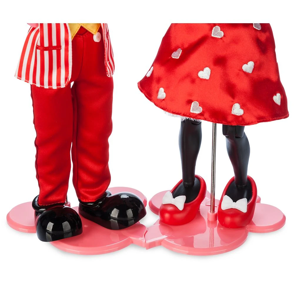 Disney Mickey Mouse And Minnie Mouse Valentine's Day Limited Edition Doll Set β 12'' - Image 6