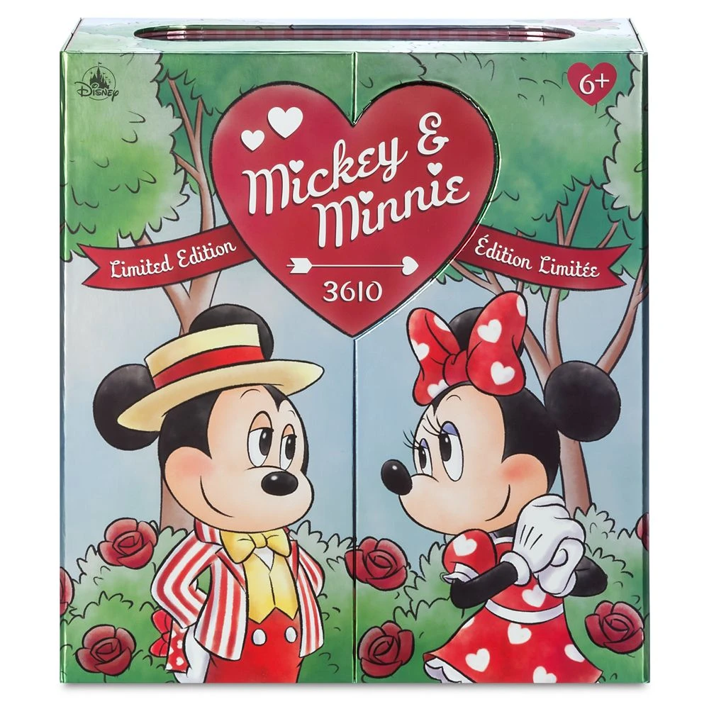 Disney Mickey Mouse And Minnie Mouse Valentine's Day Limited Edition Doll Set β 12'' - Image 10