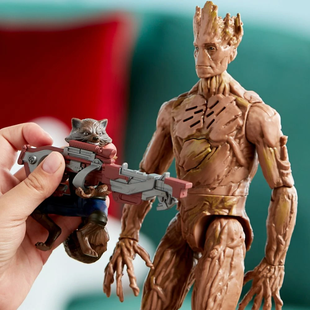 Disney Groot & Rocket Talking Action Figure Set β Guardians Of The Galaxy Vol. 3 - Image 2