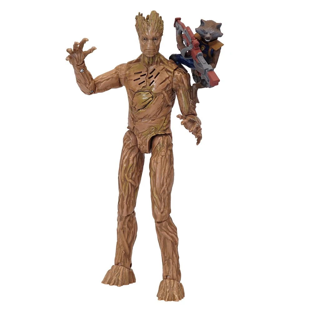 Disney Groot & Rocket Talking Action Figure Set β Guardians Of The Galaxy Vol. 3