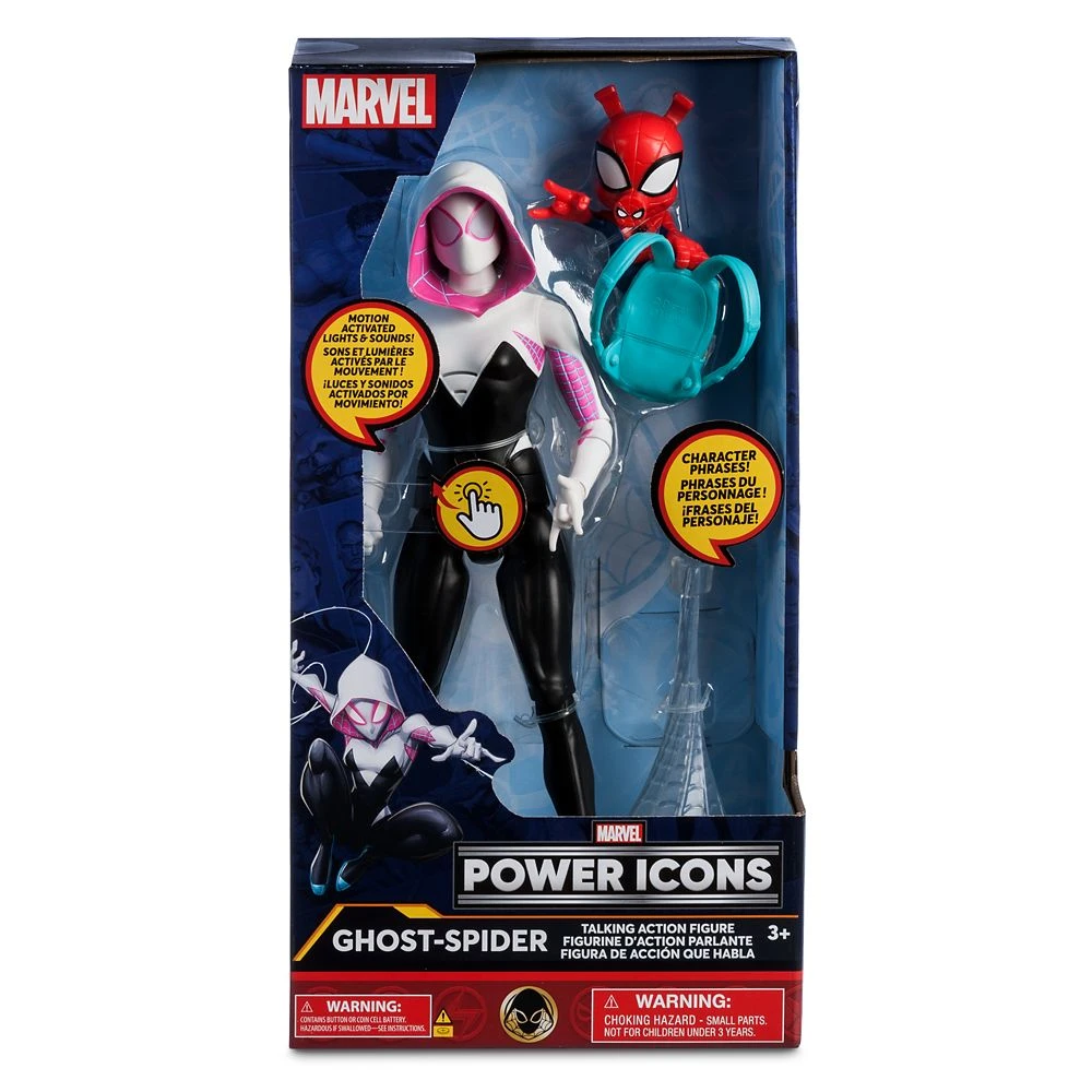 Disney Ghost-Spider Talking Action Figure – Spider-Man: Across The Spider-Verse - Image 7