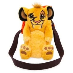 Disney Simba Water Bottle With Plush Crossbody Carrier – The Lion King 30th Anniversary
