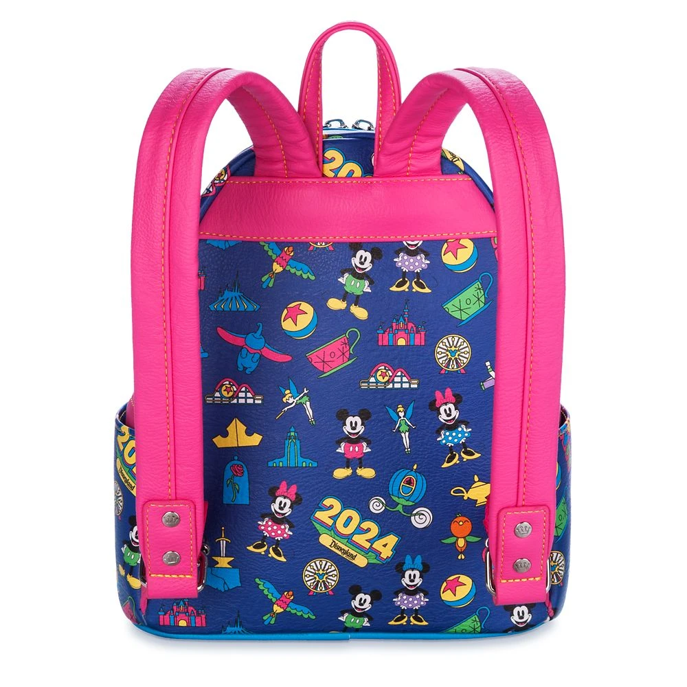 Mickey Mouse And Friends Loungefly Mini Backpack – Disneyland 2024 - Image 3
