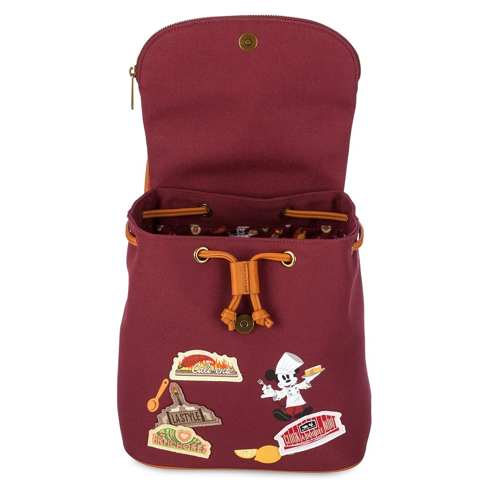 Mickey Mouse Loungefly Backpack – Disney California Adventure Food & Wine Festival 2024 - Image 2