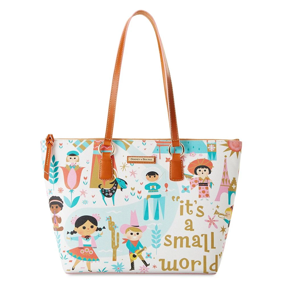 Disney It's A Small World Dooney & Bourke Tote Bag