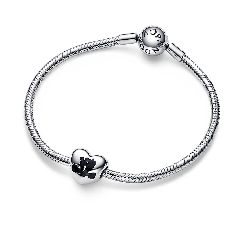 Disney Mickey And Minnie Mouse Heart Charm By Pandora - Image 4