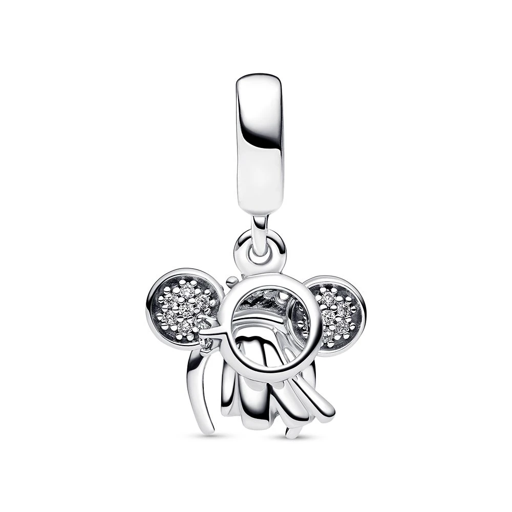 Minnie Mouse Bridal Ear Headband And Ring Double Dangle Charm By Pandora β Disney Parks - Image 3