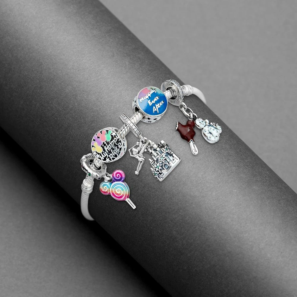 Disney Mickey Mouse Ice Cream And Donut Dangle Charm By Pandora - Image 5