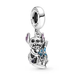 Stitch And Fantasyland Castle Dangle Charm By Pandora β Lilo & Stitch β Disney Parks