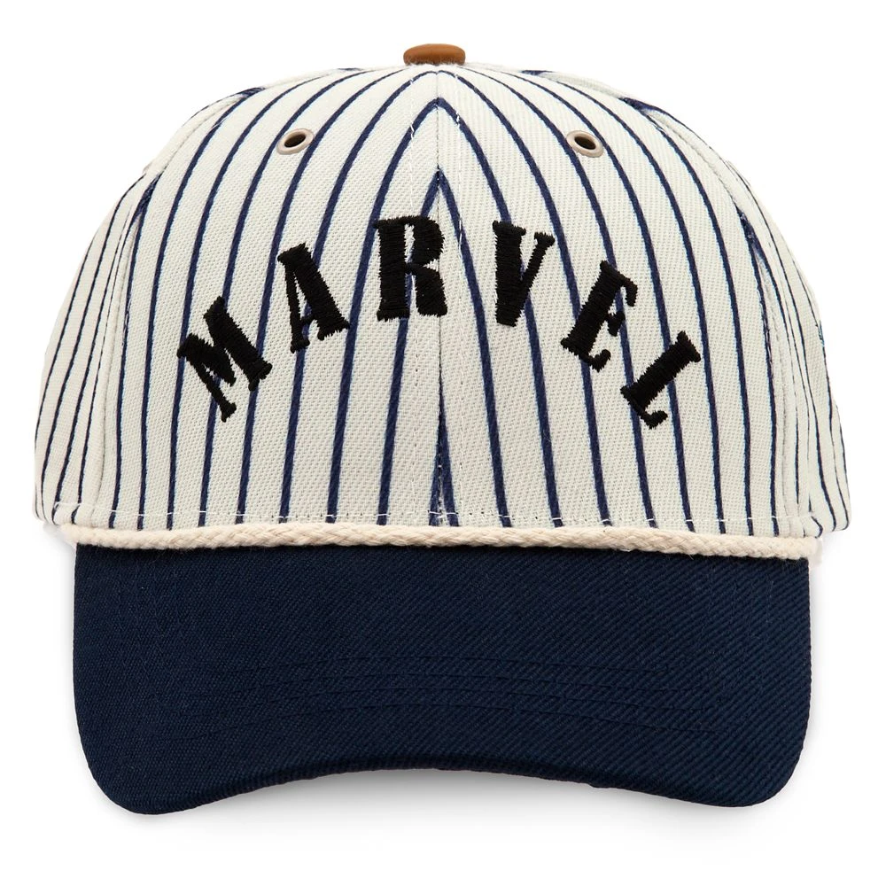 Disney Marvel Striped Baseball Cap For Adults