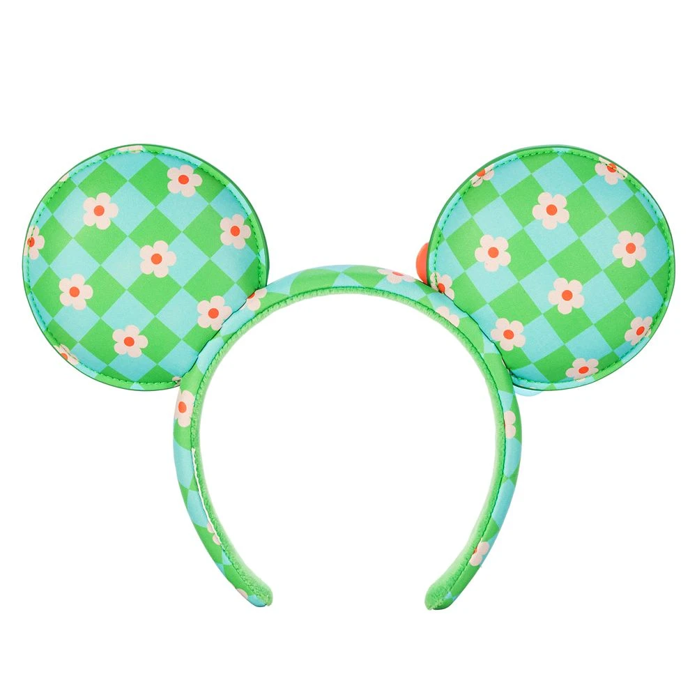 Disney Mickey Mouse Floral Ear Headband For Adults - Image 2