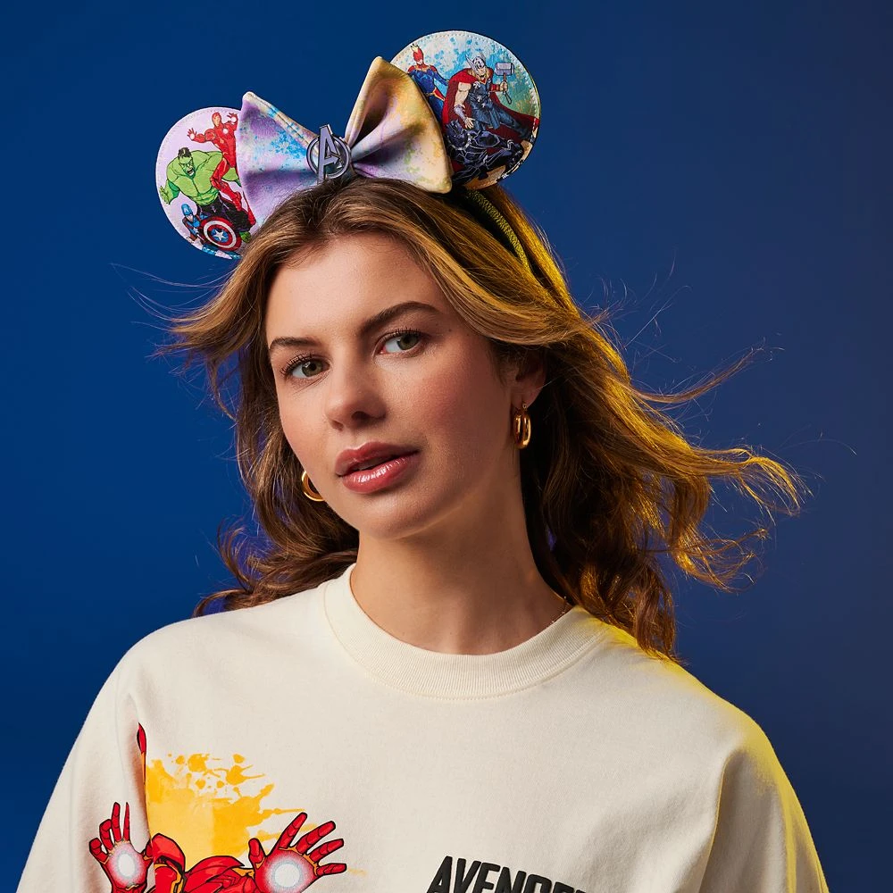 Disney The Avengers Marvel Artist Series Ear Headband For Adults By Sara Pichelli - Image 2