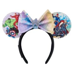 Disney The Avengers Marvel Artist Series Ear Headband For Adults By Sara Pichelli