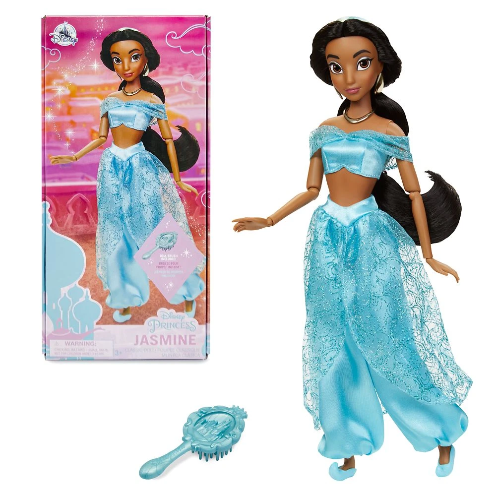 Disney Jasmine Classic Doll β Aladdin β 11 1/2''