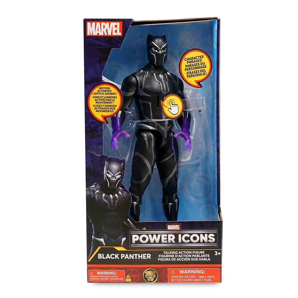 Disney Black Panther Talking Action Figure - Image 10