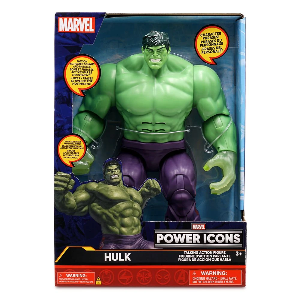 Disney Hulk Talking Action Figure - Image 3