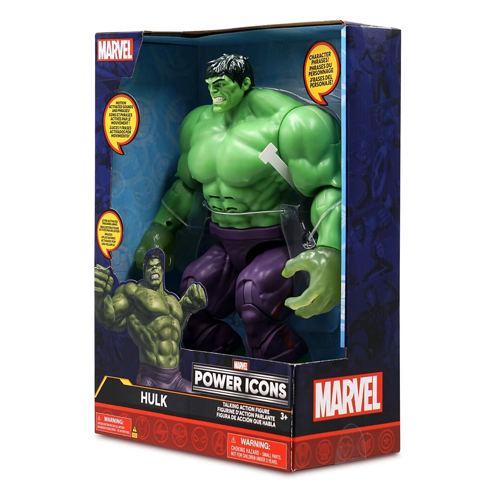 Disney Hulk Talking Action Figure - Image 4