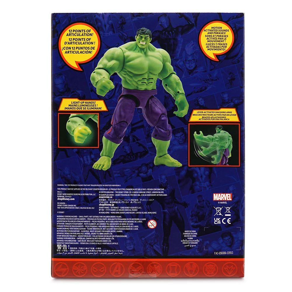 Disney Hulk Talking Action Figure - Image 6