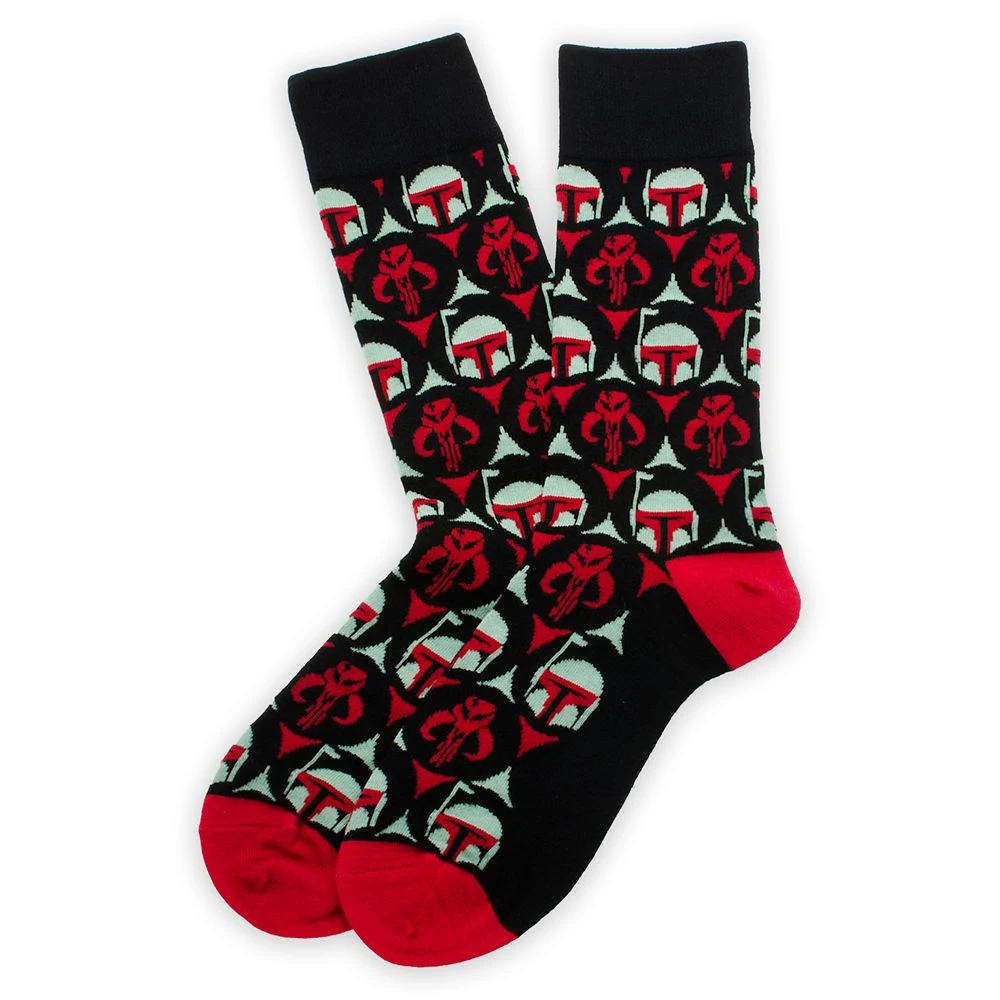 Disney Boba Fett Helmet Socks For Adults β Star Wars - Image 2