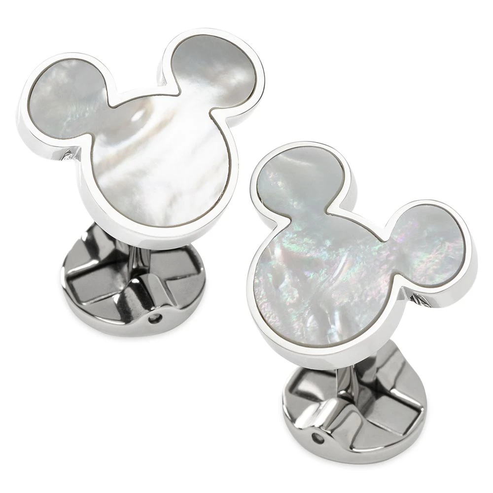 Disney Mickey Mouse Icon Mother Of Pearl Cufflinks - Image 2